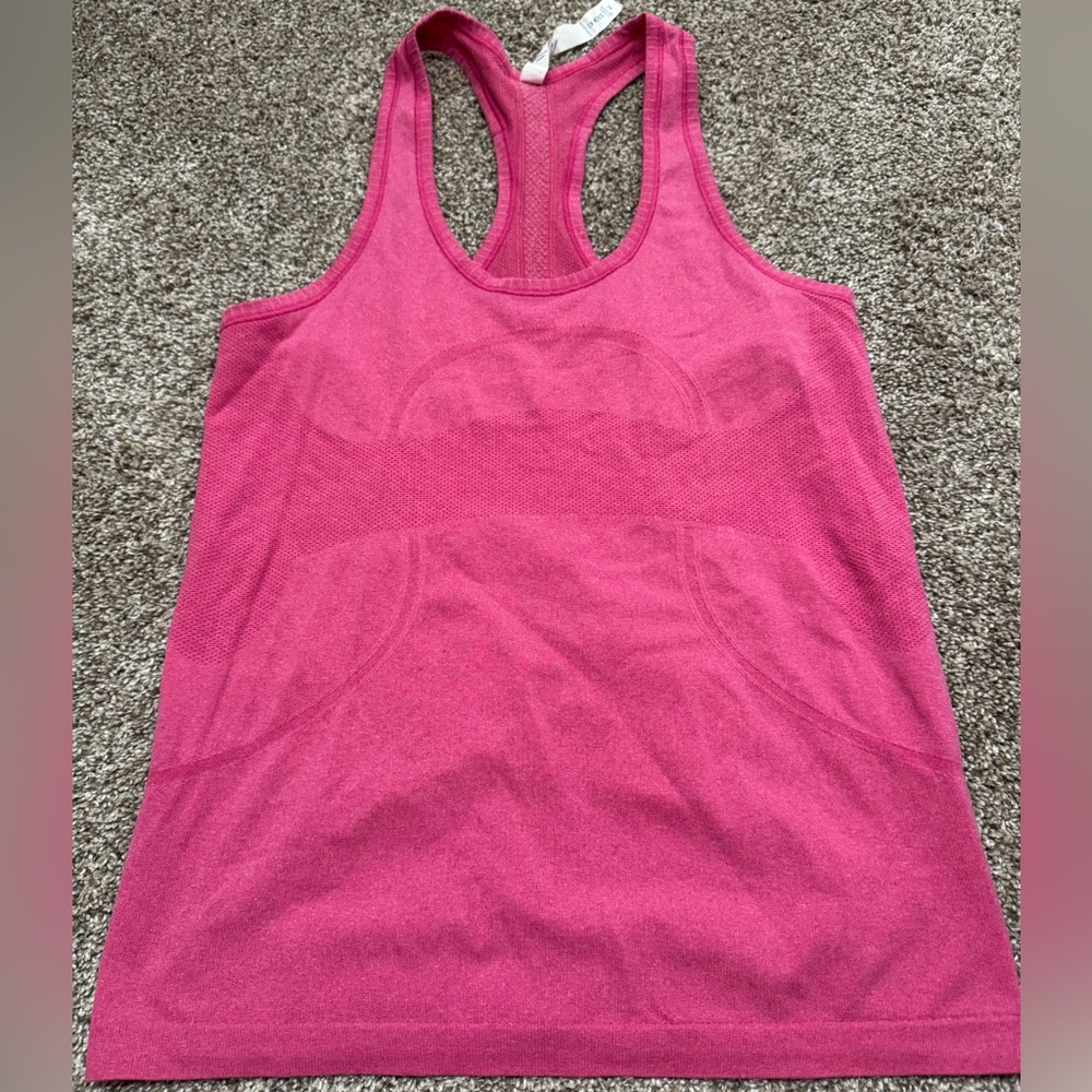 lululemon athletica Pink Tank Top